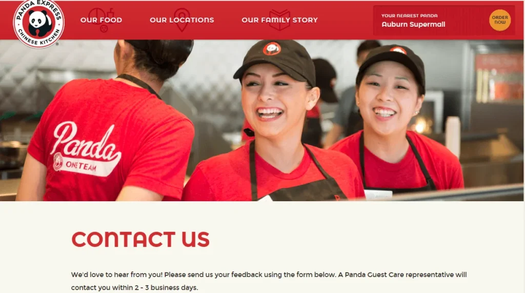 PandaExpress.Com/Feedback
